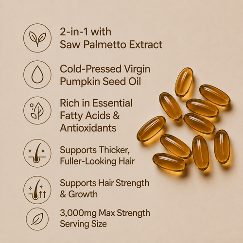 Aluma Pumpkin Seed Oil - Less Shedding