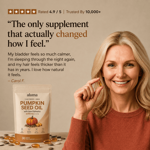 Aluma Pumpkin Seed Oil Softgels